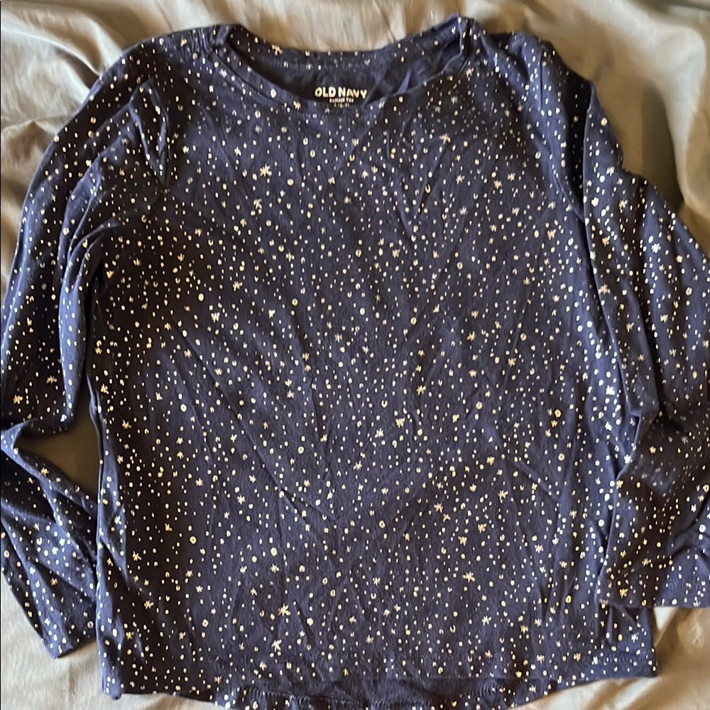 Old Navy Starry Night Long Sleeve Top